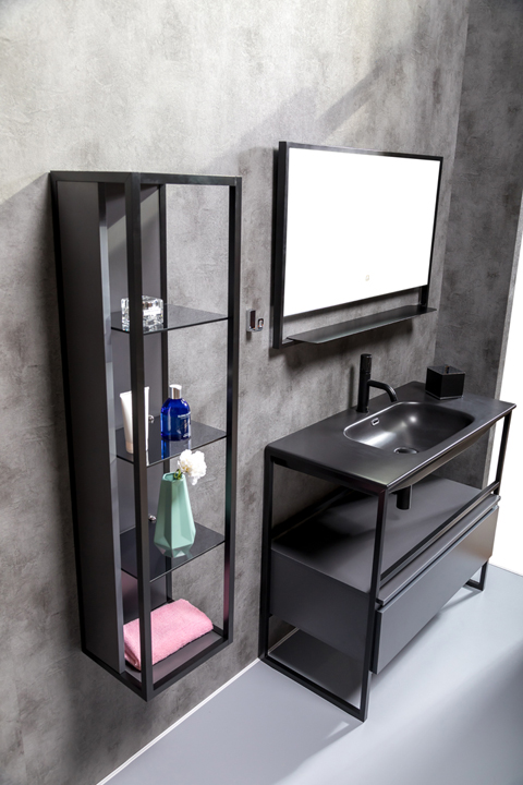 Пенал для ванной Armadi Art Loft 896-A 300×265×1200 мм — Основное изображение