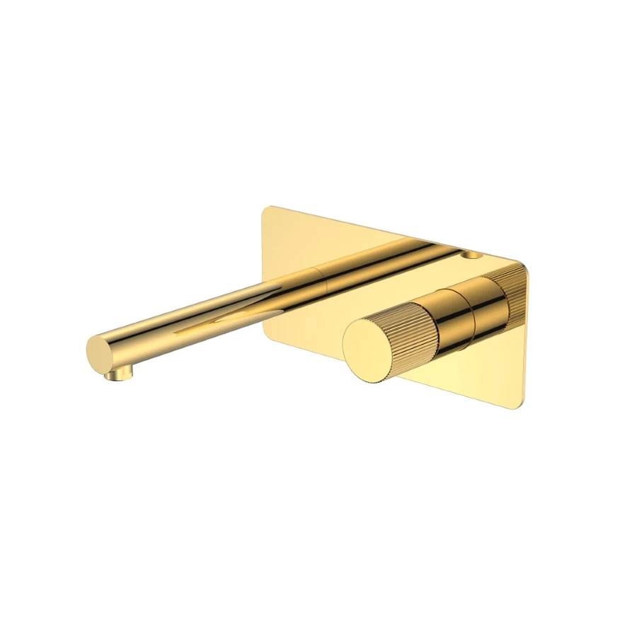 Смеситель встраиваемый Boheme Stick 125-GG.3 202×230×100 мм, цвет золото