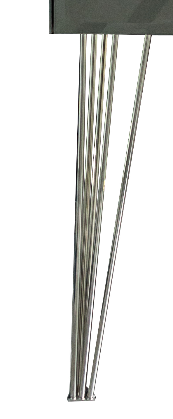 Консоль для раковины Armadi Art Lucido 775-046-CR 50×25×20 см, цвет хром — Основное изображение