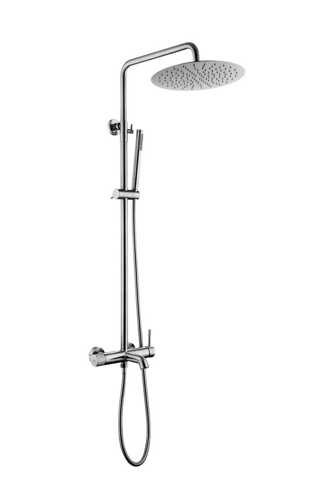 Душевая стойка Boheme Uno 468-INOX 560×266×1420 мм — Основное изображение