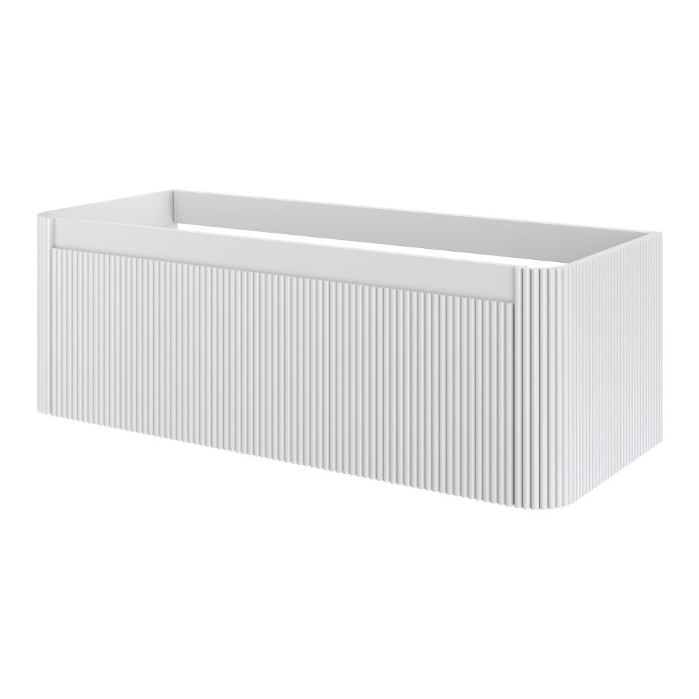 Тумба для ванной Armadi Art Voi 782-120-R-MW 475×1200×380 мм, цвет белый матовый — Основное изображение