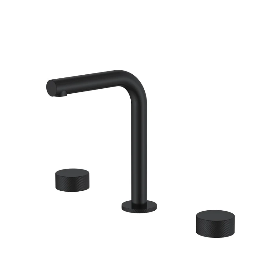 Смеситель для раковины Boheme Stick 152-B.4 202×345×178 мм, цвет черный матовый