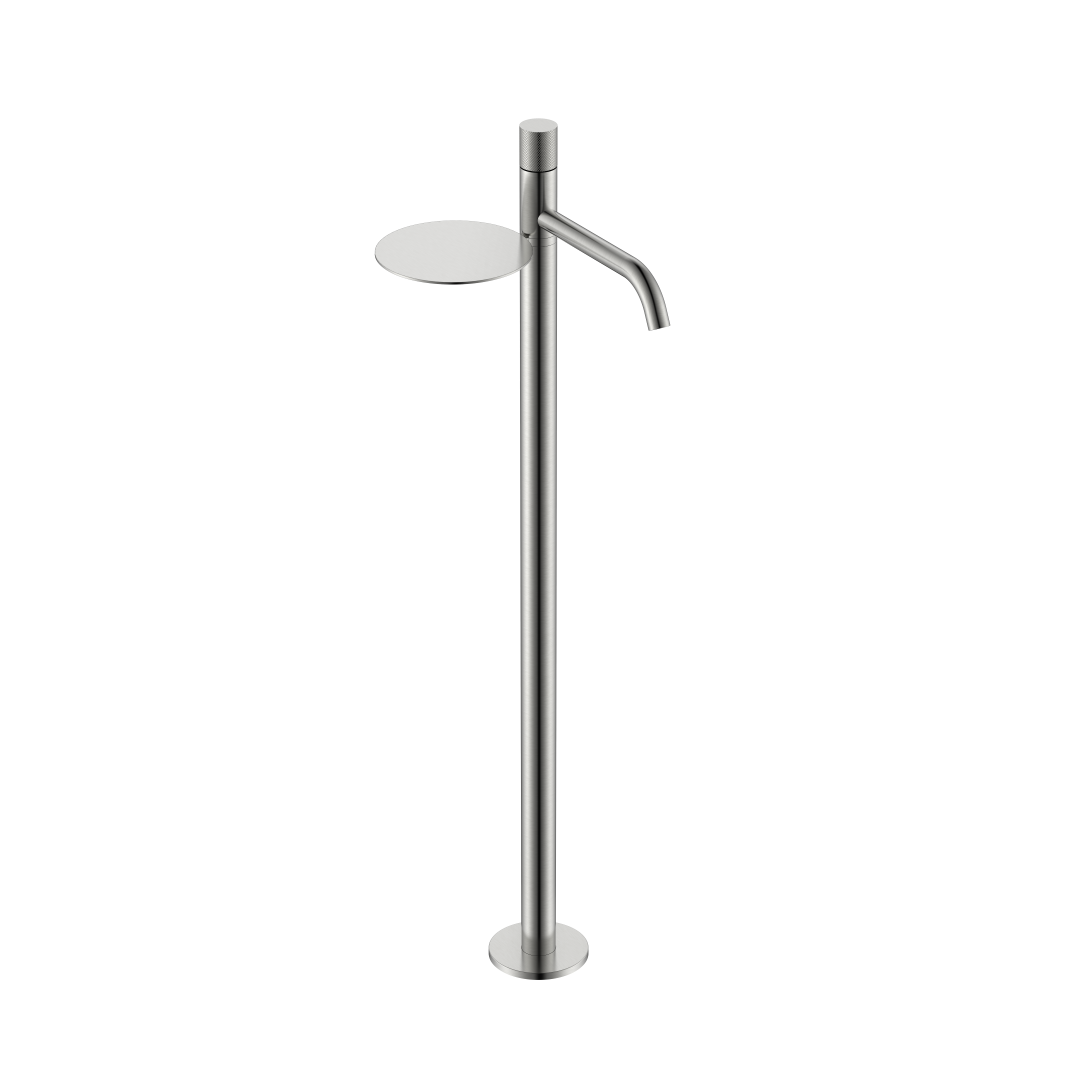Смеситель для напольной раковины Boheme Stick 120-NB.2, цвет никель — Основное изображение