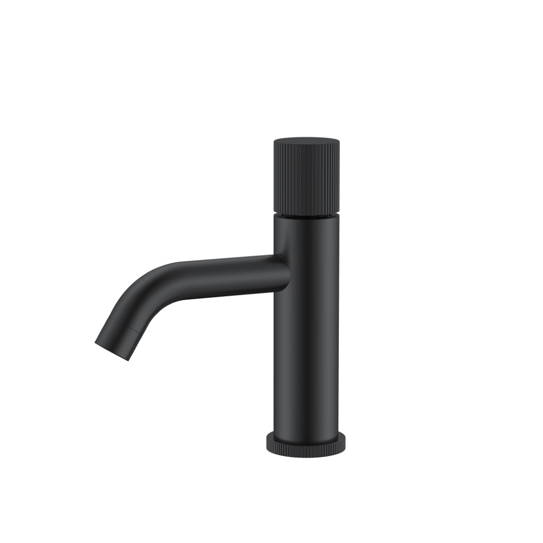 Смеситель для раковины Boheme Stick 121-BB.3 156×42×214 мм, цвет черный матовый — Основное изображение