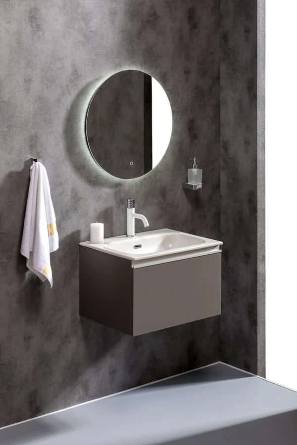 Тумба для ванной Armadi Art Vallessi 837-060-A GLOSSY 60×46×37 см