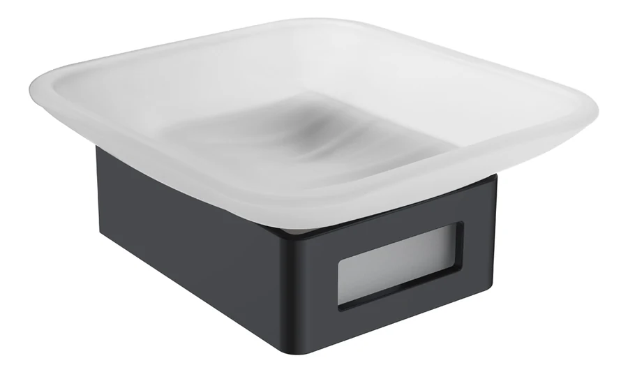 Мыльница Boheme Q 10943-G-B 104×124×48 мм, цвет золото