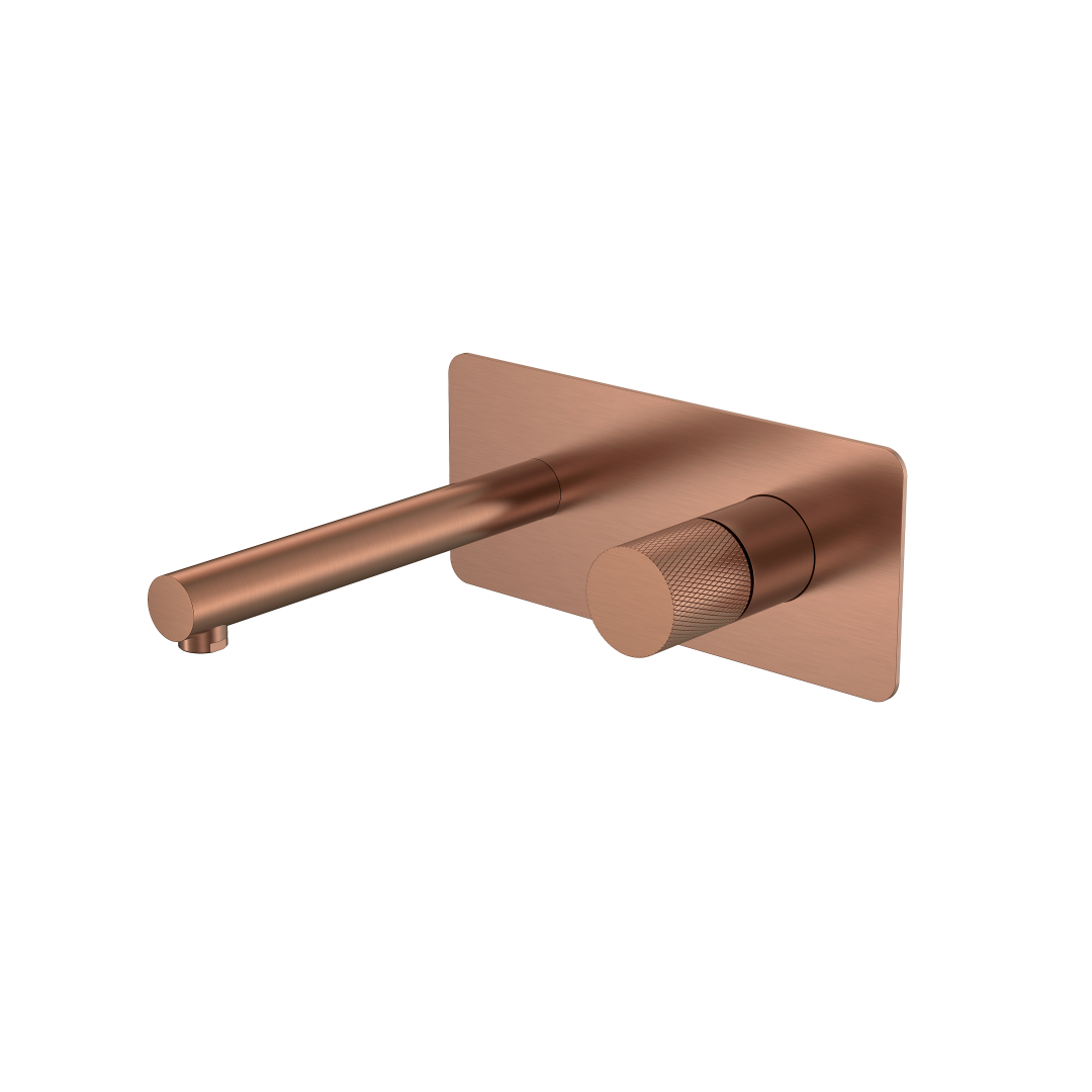 Смеситель встраиваемый Boheme Stick 125-CB.2 202×230×100 мм, цвет медь брашированная — Основное изображение
