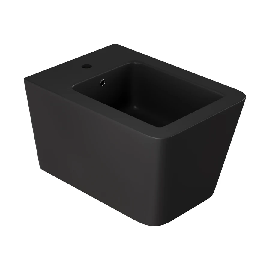 Биде подвесное Boheme Zen 967-BIDET-B 518×370×360 мм, цвет черный матовый