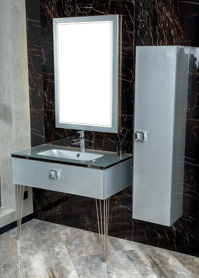 Раковина-моноблок Armadi Art Lucido 852-100-SL 56×106×10 см
