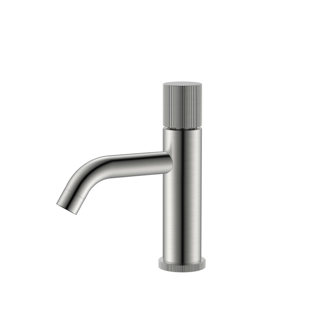 Смеситель для раковины Boheme Stick 121-NB.3 160×42×214 мм, цвет никель — Основное изображение