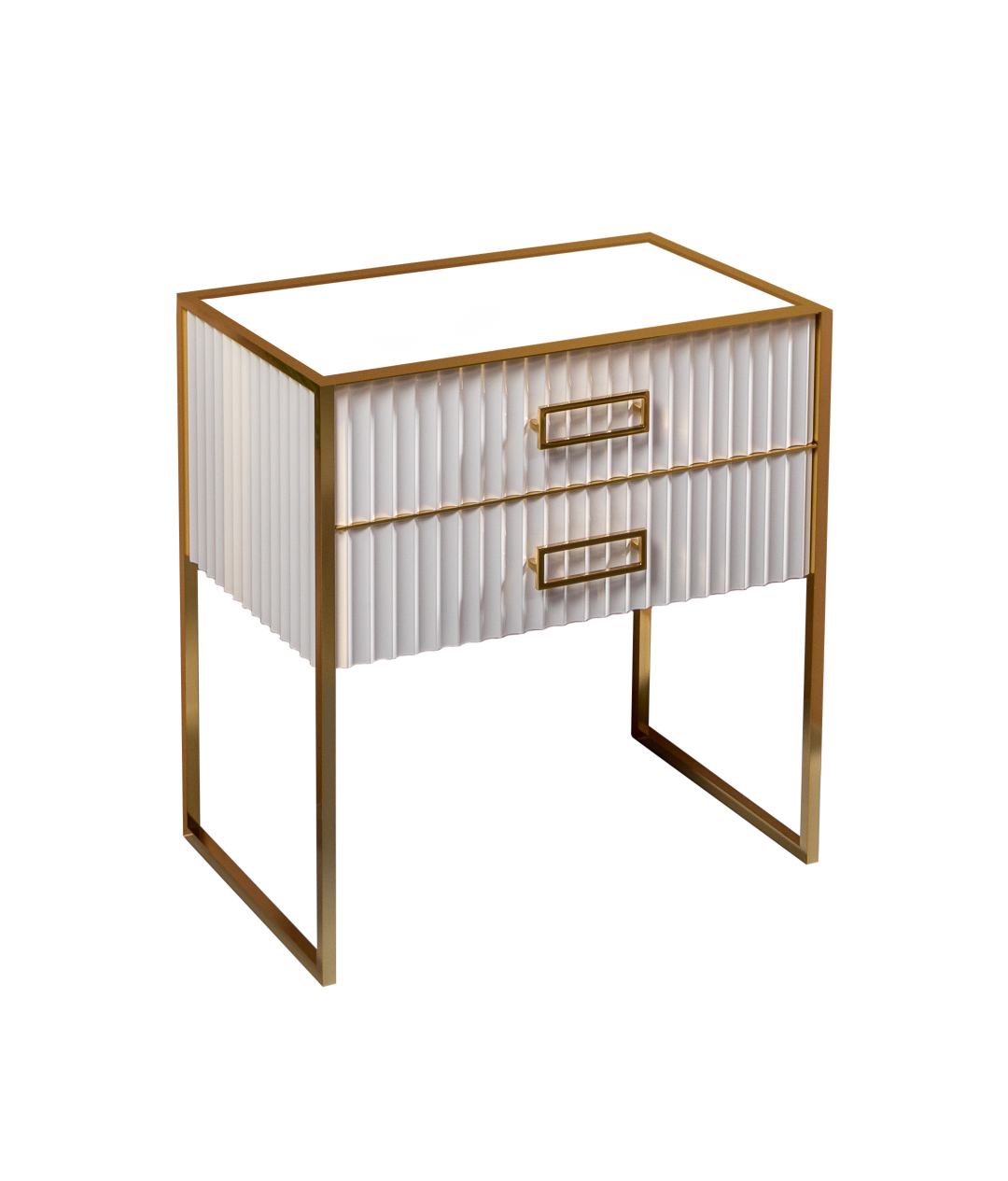 Тумба для ванной Armadi Art Monaco 866-080-WG 80×50×84 см, цвет белый глянцевый — Основное изображение