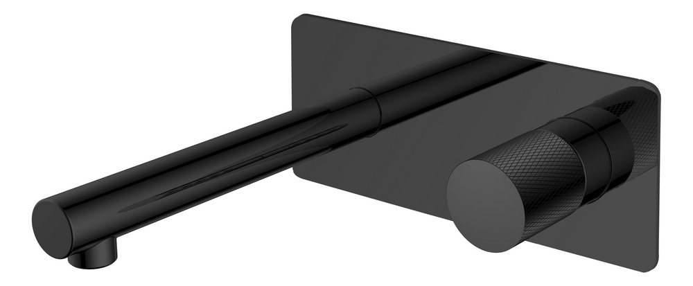 Смеситель встраиваемый Boheme Stick 125-BB.2 202×230×100 мм, цвет черный матовый — Основное изображение