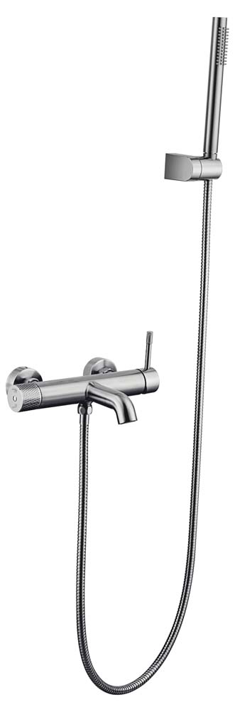 Смеситель для ванны Boheme Uno 463-INOX 188×268×96 мм — Основное изображение
