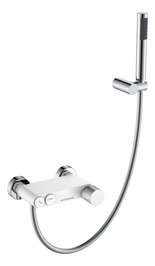 Смеситель для ванны Boheme Stick 123-WCR.2 114×185×70 мм, цвет хром