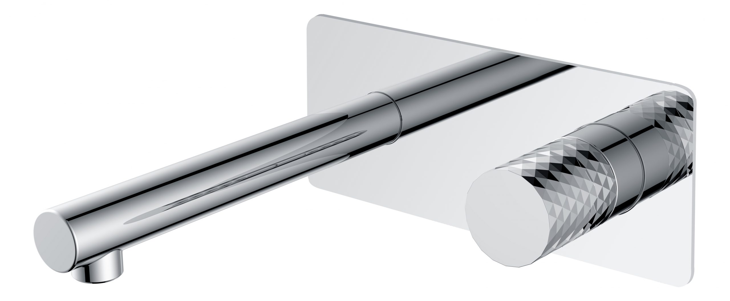 Смеситель встраиваемый Boheme Stick 125-CRCR 202×230×100 мм, цвет хром — Основное изображение