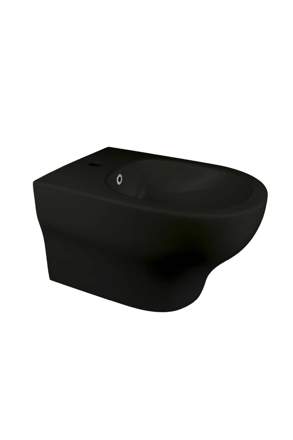 Биде подвесное Boheme Fiore 978-BIDET-B 53×36×32 см, цвет черный матовый