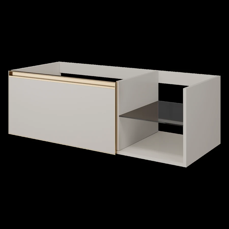 Тумба для ванной Armadi Art Quatro 790-M6-120-CM-MG 120×40 см