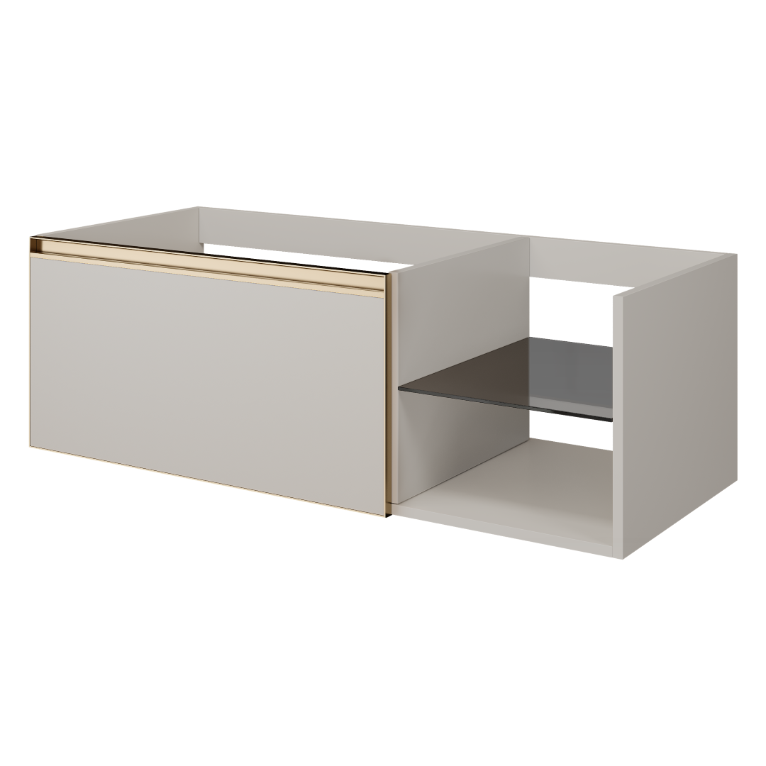 Тумба для ванной Armadi Art Quatro 790-M6-120-CM-MG 120×40 см — Основное изображение