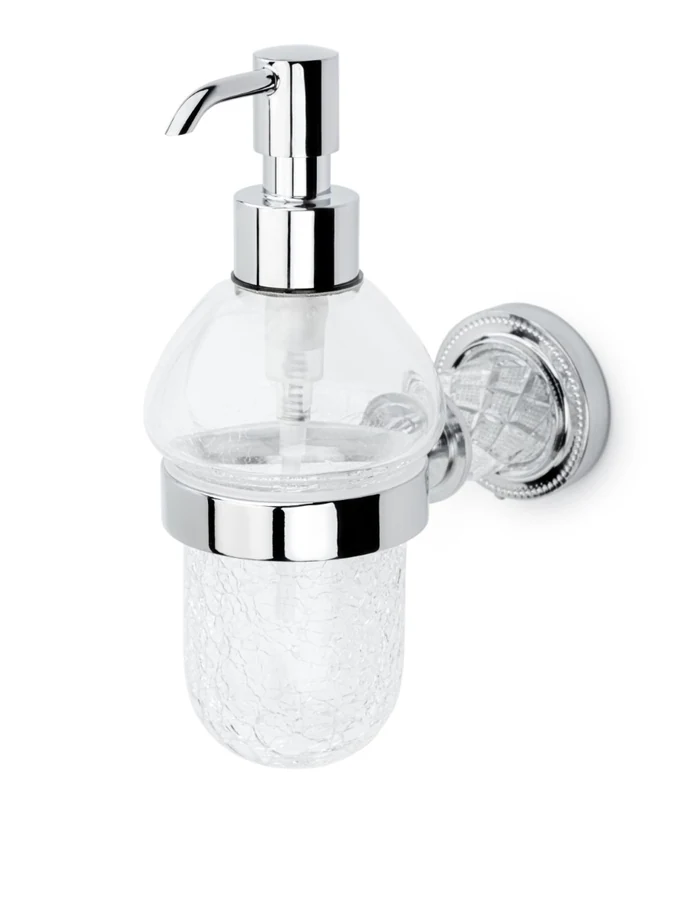 Диспенсер Boheme Murano Cristal 10912-CRST-CH 85×14×19 см, цвет хром