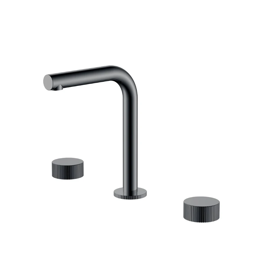 Смеситель для раковины Boheme Stick 152-SGM.3 202×345×178 мм, цвет графитовый глянцевый