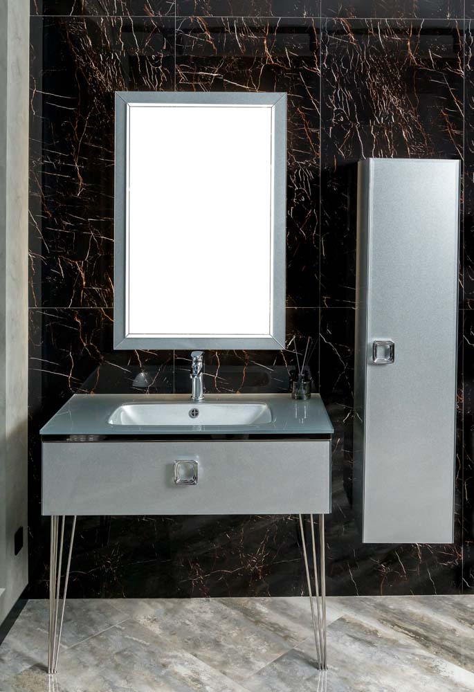 Консоль для раковины Armadi Art Lucido 770-100-SL 104×55×30 см — Основное изображение
