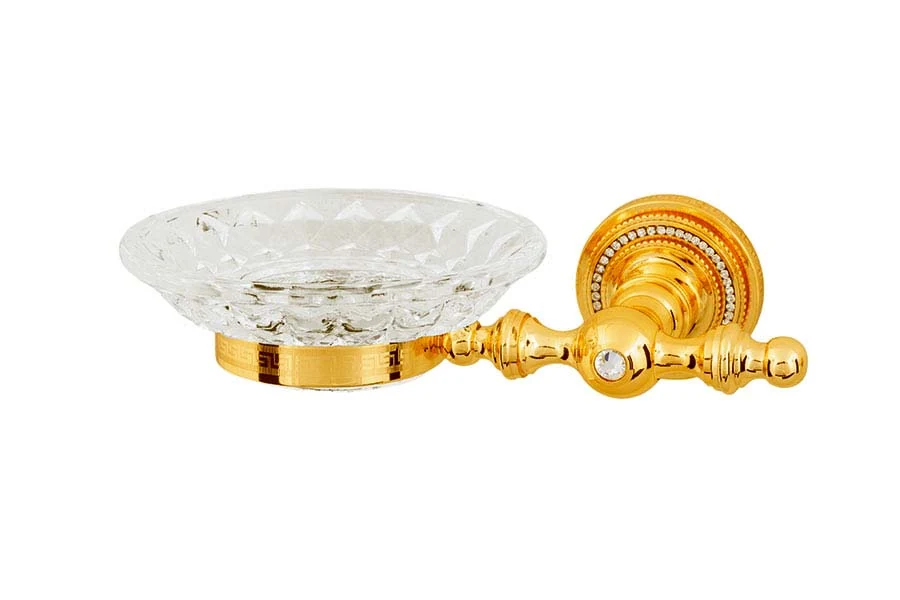 Мыльница Boheme Imperiale 10403 165×30×165 мм, цвет золото