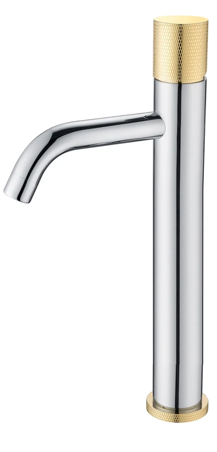 Смеситель для раковины-чаши Boheme Stick 122-CRG.2 160×45×331 мм, цвет хром