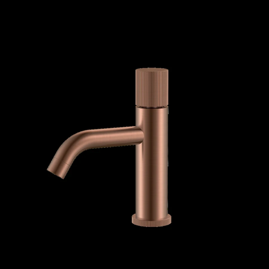 Смеситель для раковины Boheme Stick 121-CB.3 160×42×214 мм, цвет медь брашированная