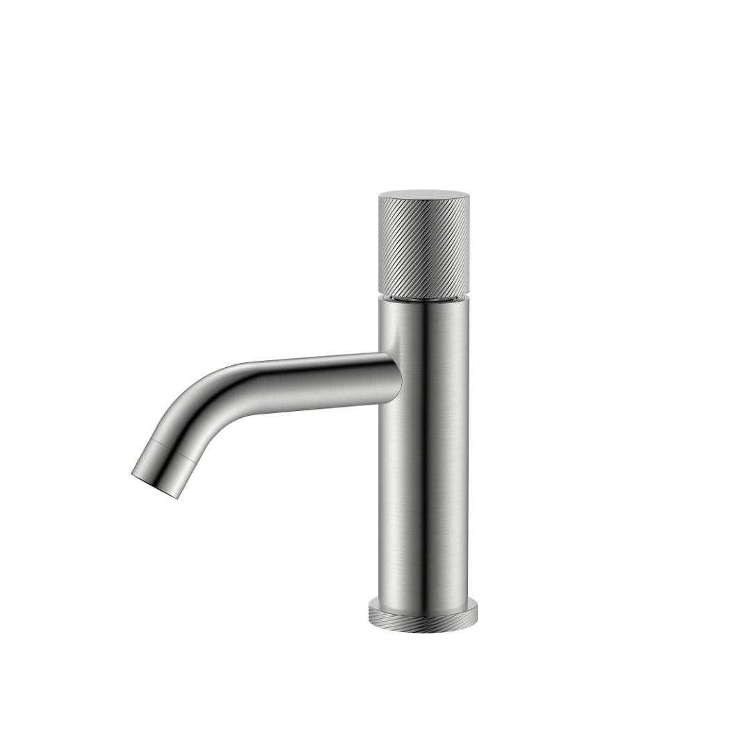 Смеситель для раковины Boheme Stick 121-NB.4 160×42×214 мм, цвет никель — Основное изображение