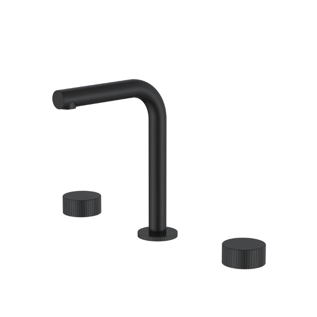 Смеситель для раковины Boheme Stick 152-B.3 202×345×178 мм, цвет черный матовый — Основное изображение