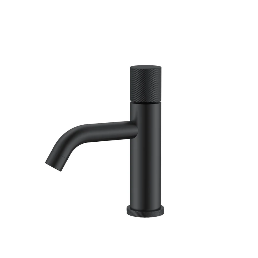 Смеситель для раковины Boheme Stick 121-BB.4 156×42×214 мм, цвет черный матовый